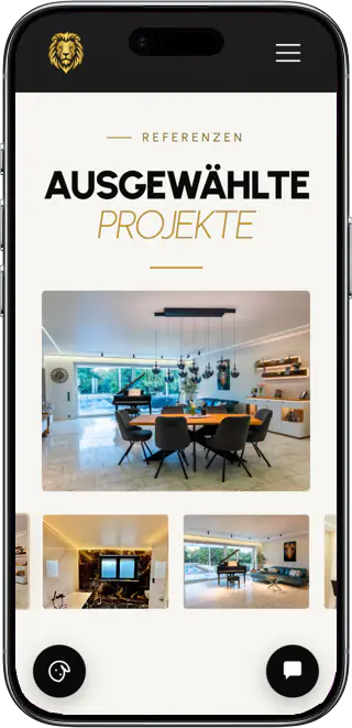 Designer Spanndecken: mobile Version
