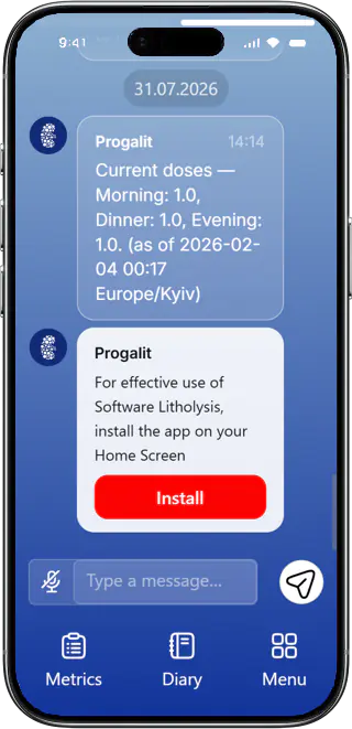 Progalit: mobile Version